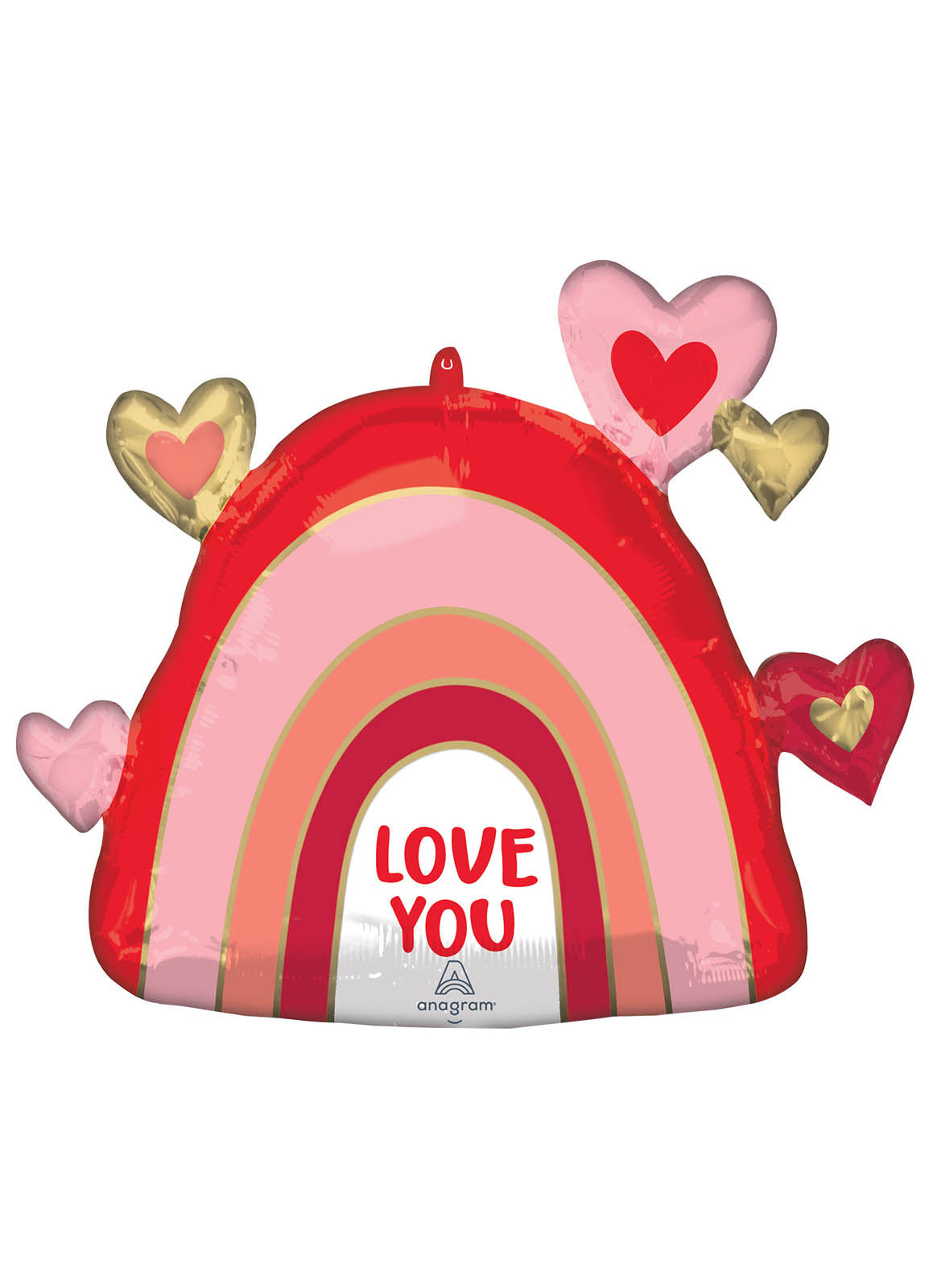 Love You Rainbow SuperShape Foil Balloon — Party Britain