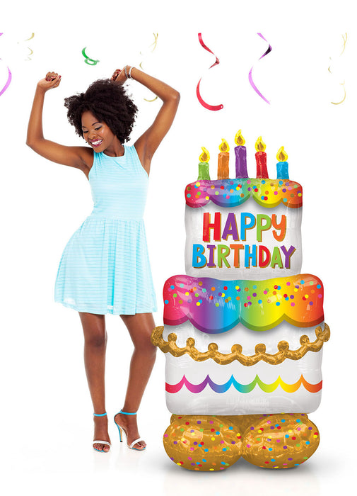Birthday Cake Airloonz Balloon
