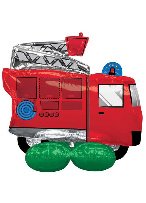 Fire Engine Airloonz Balloon