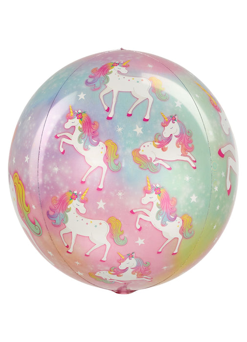 Enchanted Unicorn Orbz Balloon
