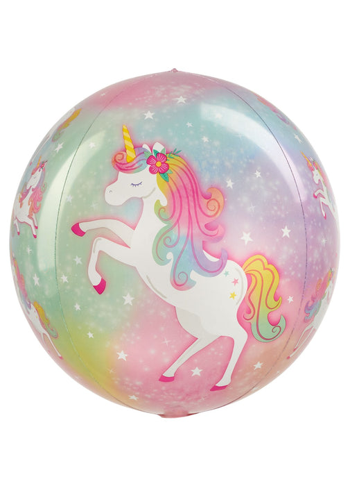Enchanted Unicorn Orbz Balloon
