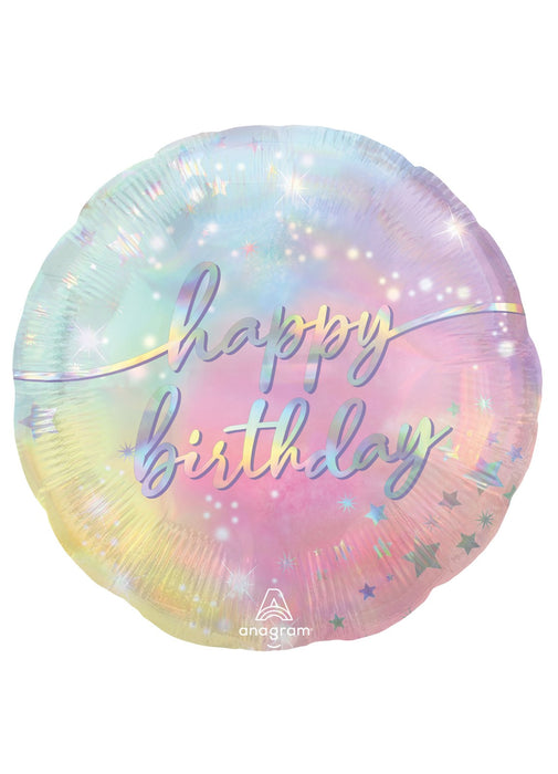 Luminous Birthday Foil Balloon
