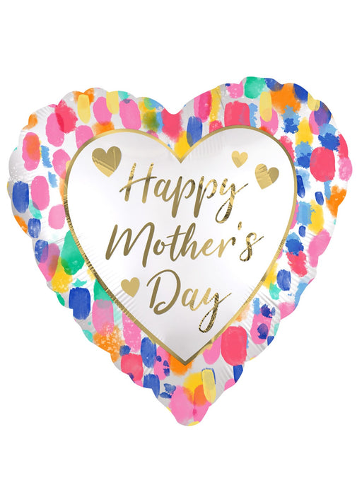 Happy Mother's Day Heart Foil Balloon