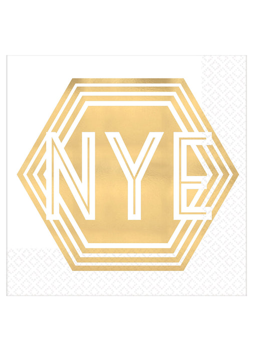 New Year's Eve Beverage Napkins 16pk