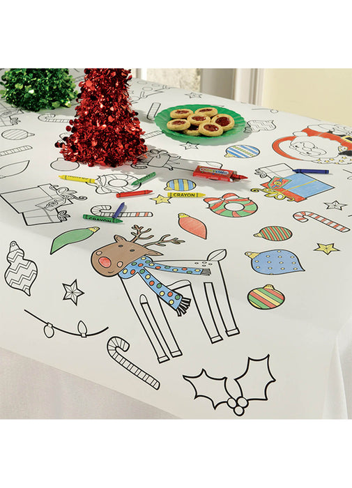 Christmas Colouring Tablecover