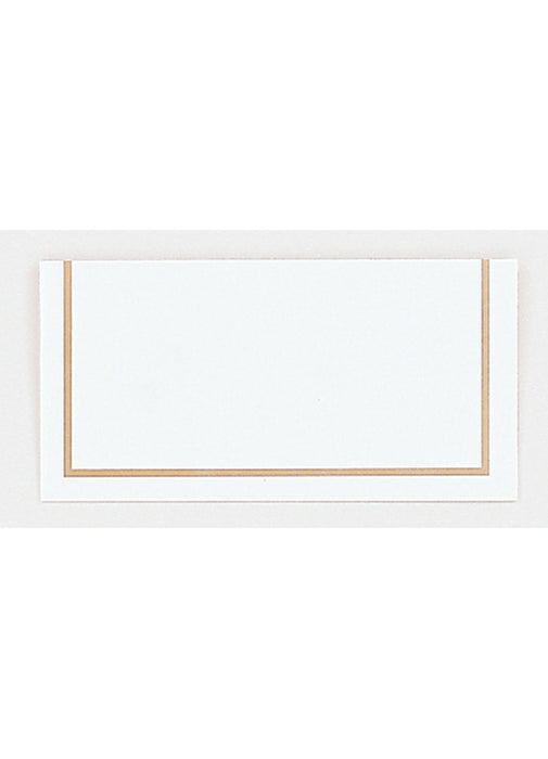 Classic Gold Place Cards 50pk