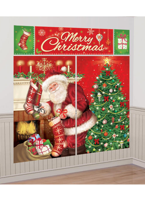 Merry Christmas Wall Decorating Kit