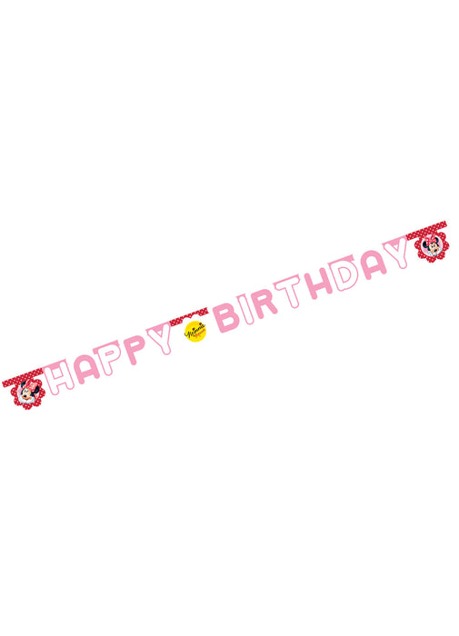 Minnie Mouse Party Letter Banner