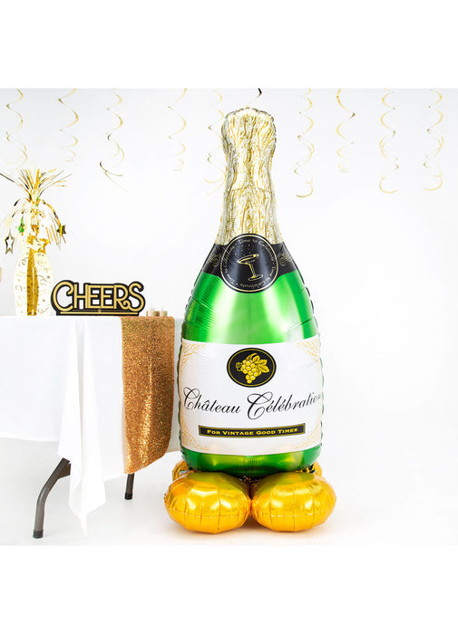 Champagne Bottle Airloonz Balloon