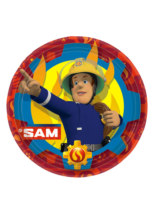 Fireman Sam Plates 8pk
