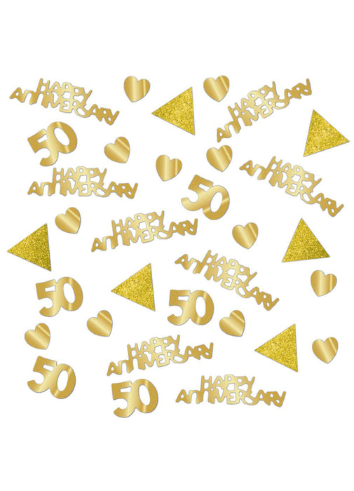 Golden Anniversary Confetti