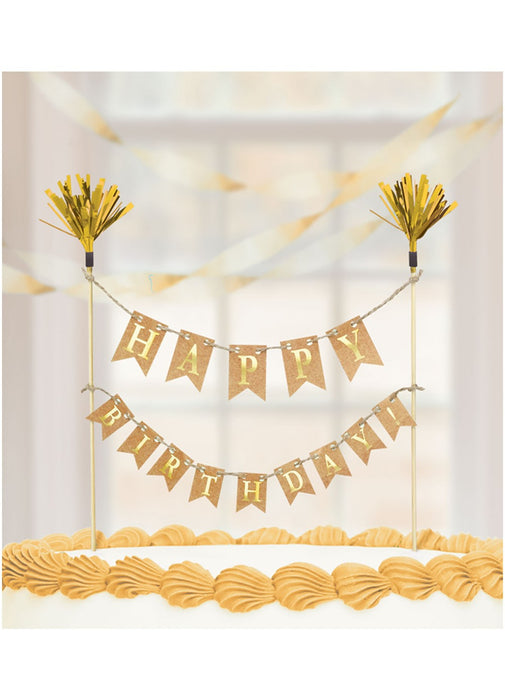 Gold Cake Pick Banner