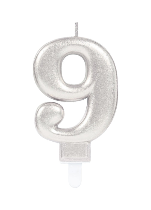 Silver Candle Number 9
