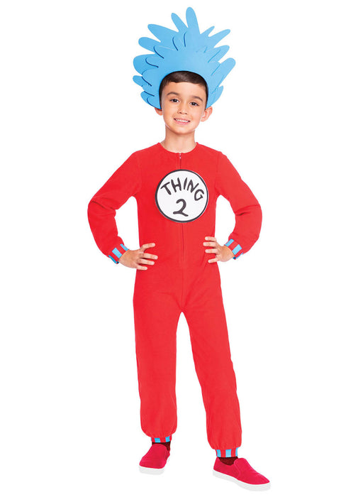 Thing 1 and 2 Costume Child