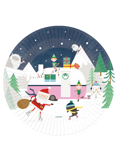 Festive Friends Plates 8pk