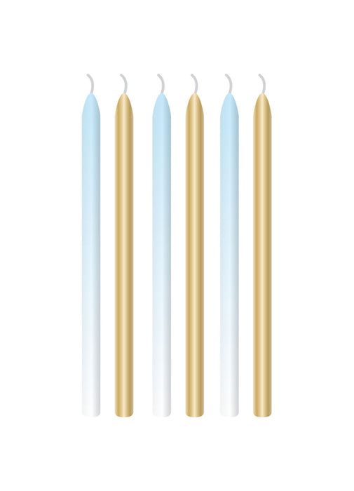 Blue Candles 6pk