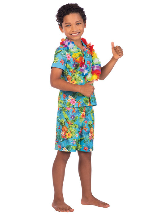 Blue Hawaiian Costume Child