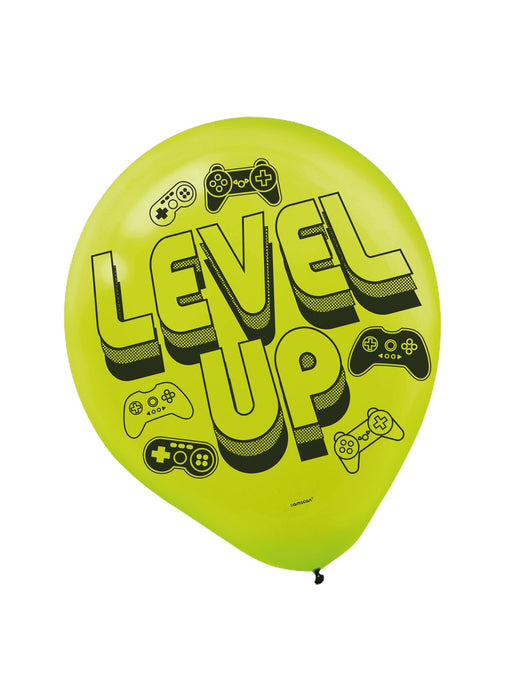 Next Level Birthday Latex Balloons 6pk