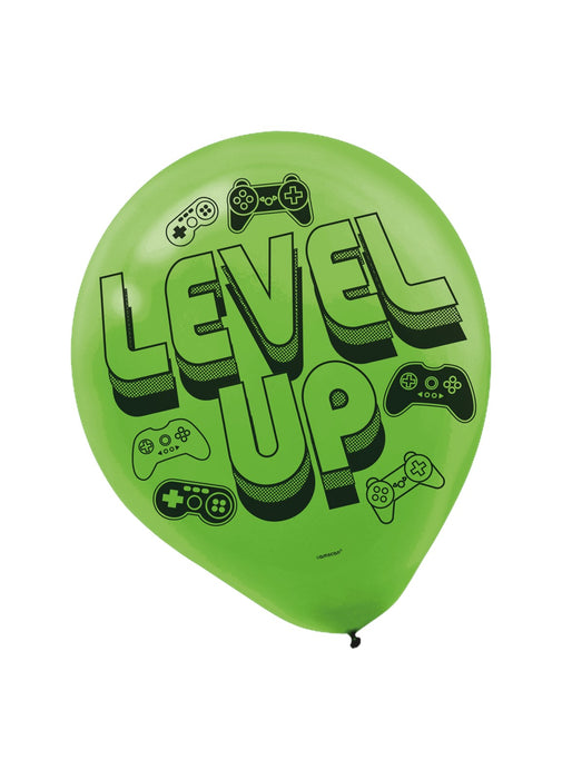 Next Level Birthday Latex Balloons 6pk