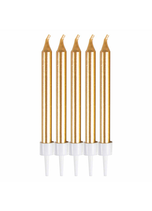 Gold Candles 10pk