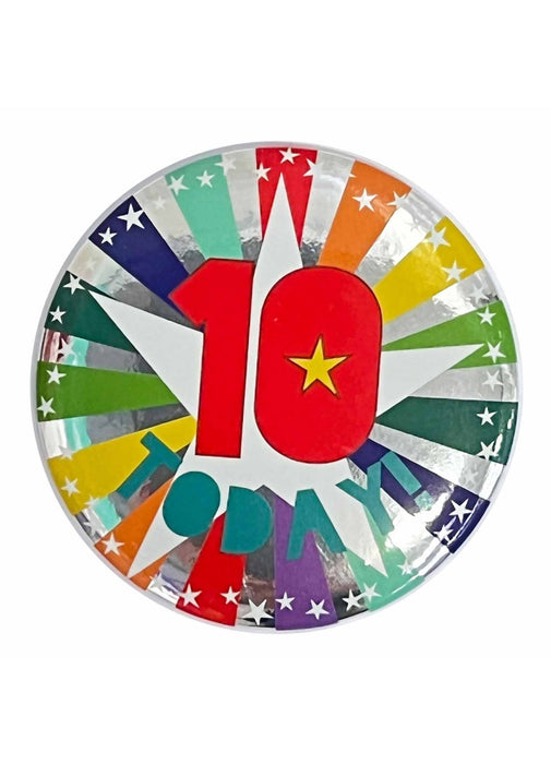 10 Today Birthday Badge
