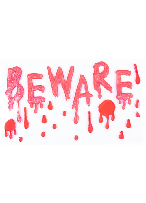 Bloody Beware Cling