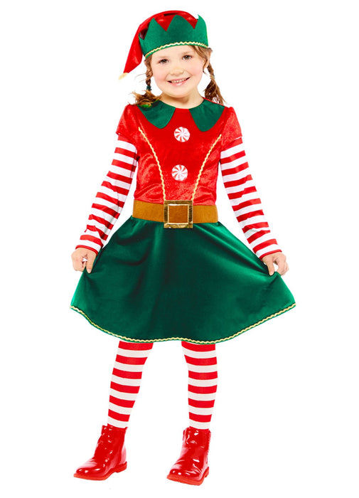Deluxe Girl's Elf Costume