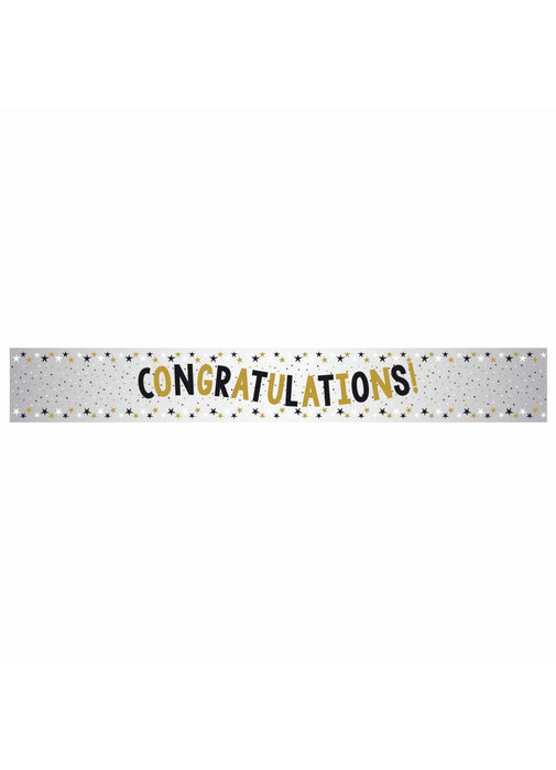 Congratulations Foil Banner