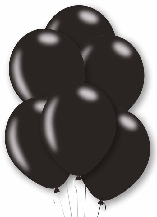 Black Latex Balloons 10pk