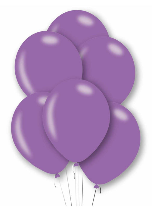 Metallic Purple Latex Balloons 10pk
