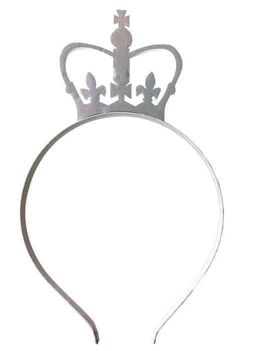 Silver Crown Headband