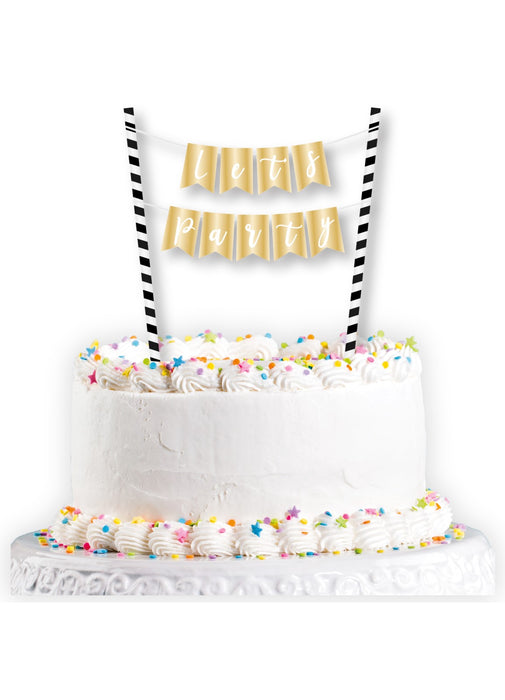 Let's Party Cake Garland