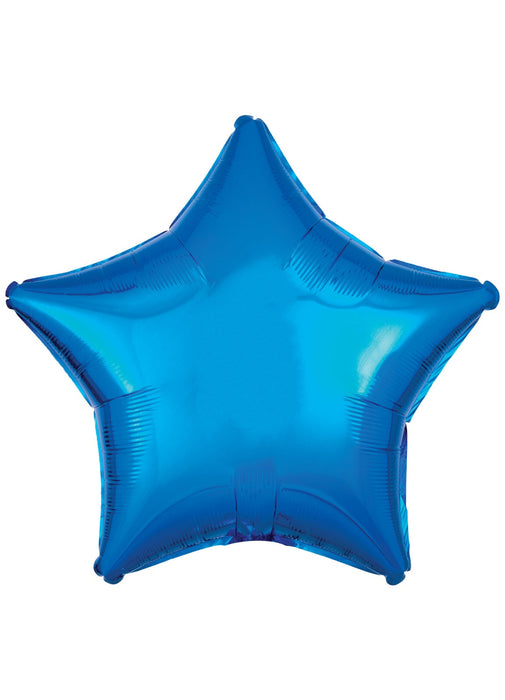 Royal Blue Star Foil Balloon