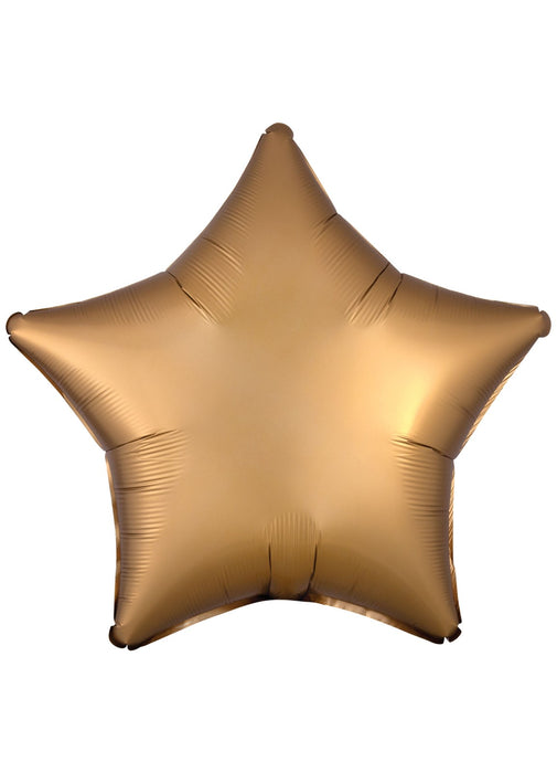 Silk Lustre Gold Star Balloon