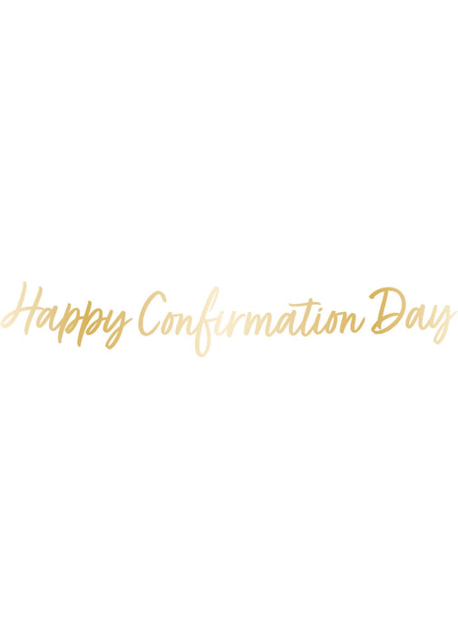 Happy Confirmation Day Banner