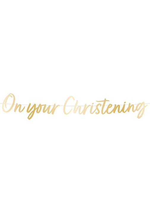 On Your Christening Banner
