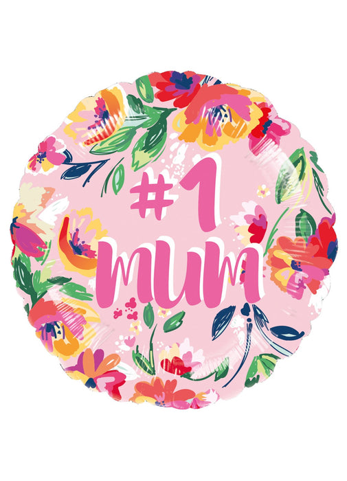 No.1 Mum Foil Balloon