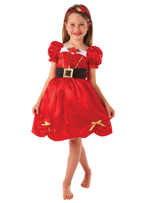 Miss Santa Costume Child