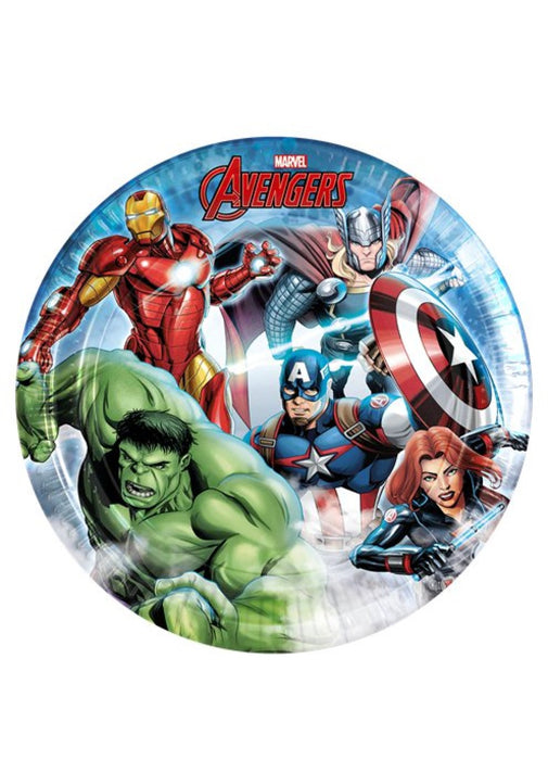 Avengers Plates 8pk