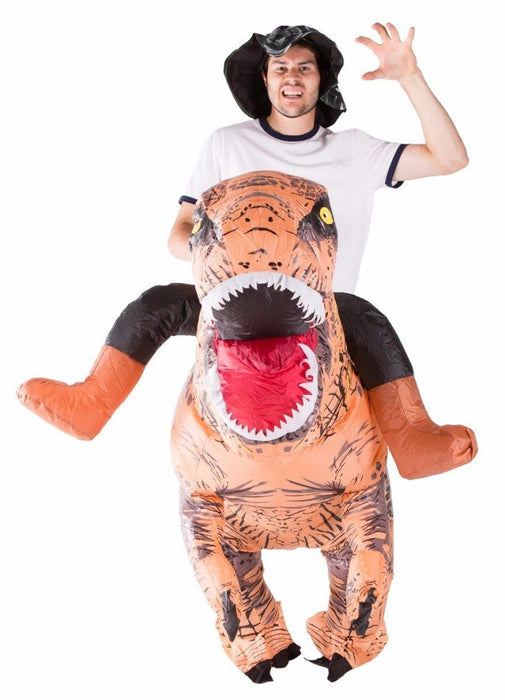 Inflatable T-Rex Dinosaur Costume