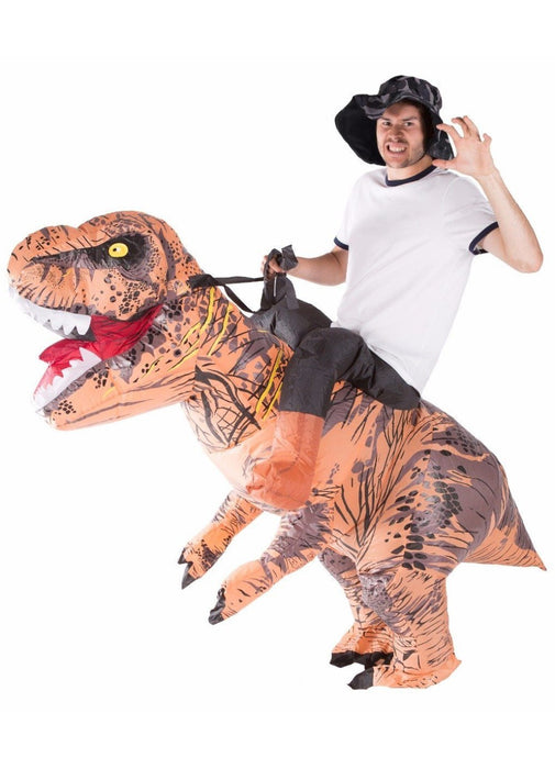 Inflatable T-Rex Dinosaur Costume