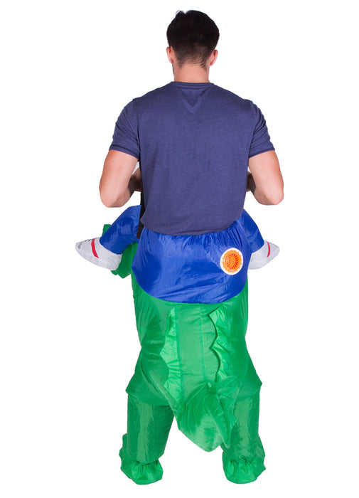 Inflatable Ride On Croc Costume Adult