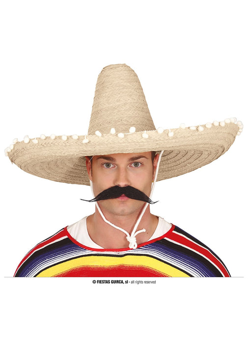 Large Straw Sombrero