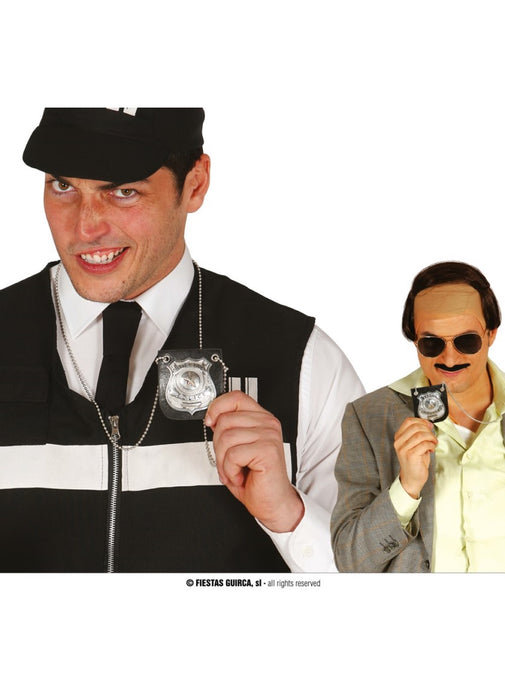 Hanging Police Badge