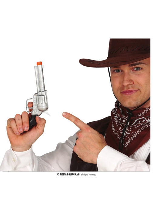 Silver Cowboy Gun
