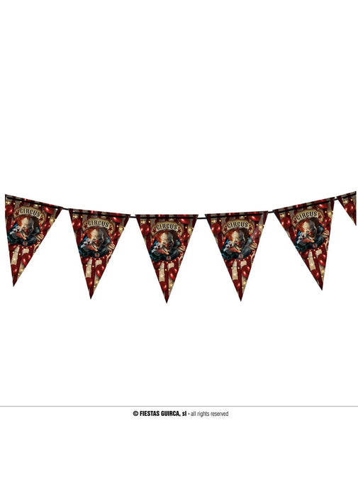 Horror Clown Party Bunting