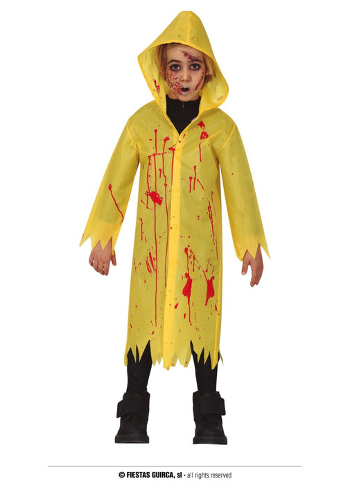 Bloody Raincoat Costume Child
