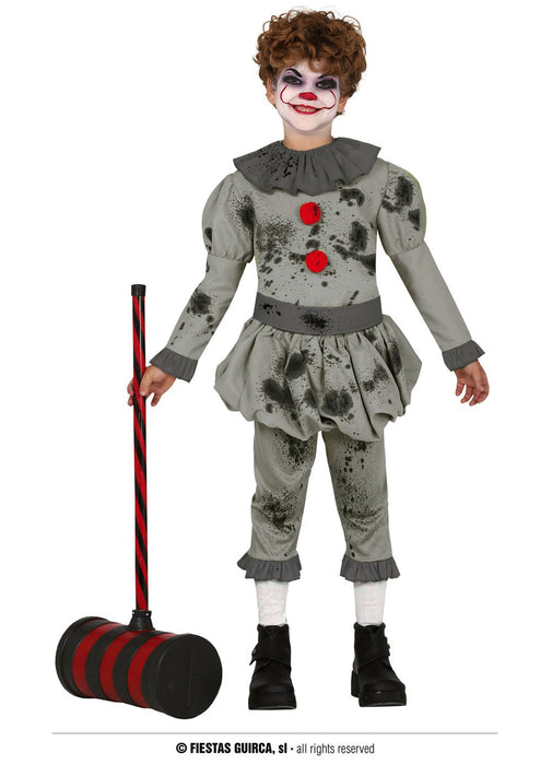Bad Clown Boy Costume