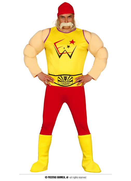 Yellow Wrestler Costume