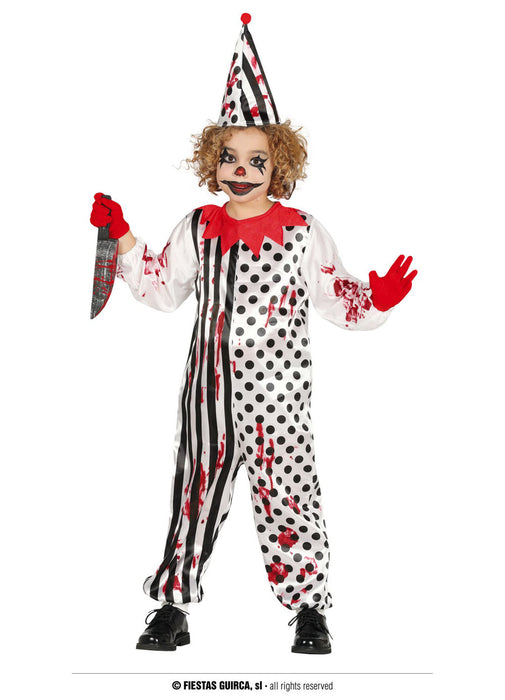Pierrot Zombie Clown Costume